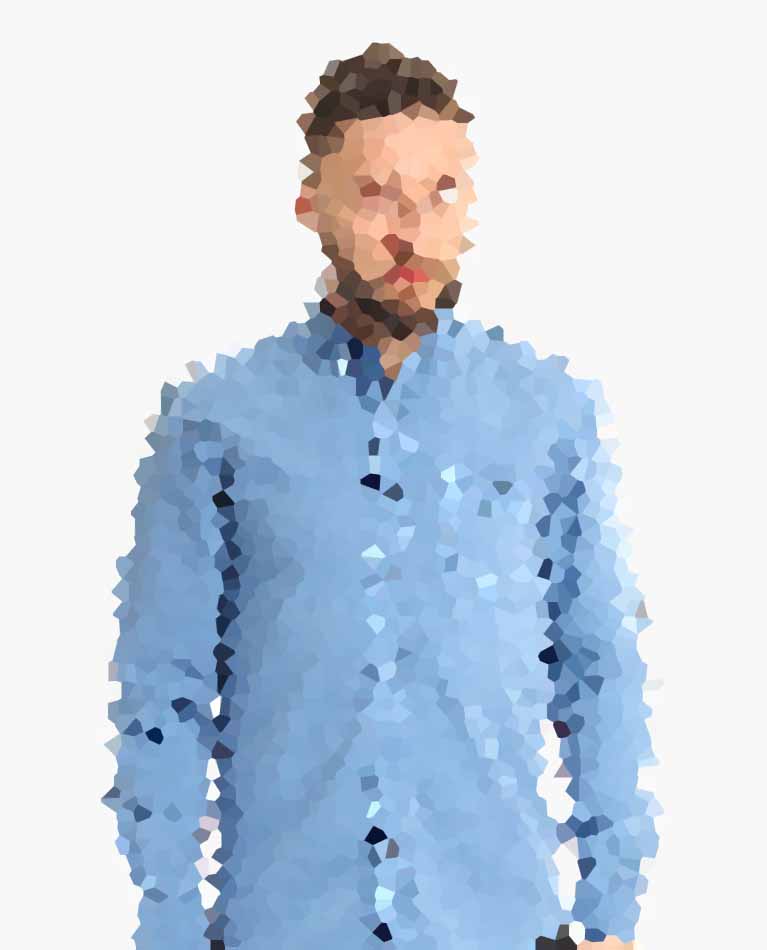 Blue Men's Shirt Blue Men's Shirt